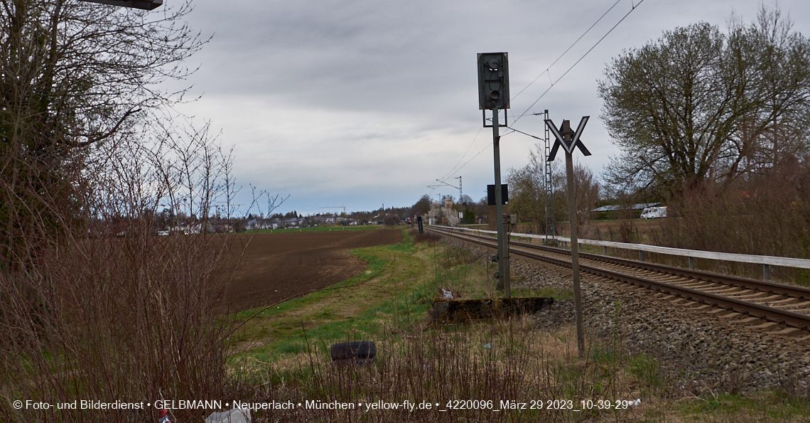 29.03.2023 - Baustelle REVO und Umgebung in Neuperlach